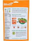 3oz Cheddar Flavor - Famous Brads Raw Chips - Vegan, Gluten Free, Natural, Healthy Snack - Whlsome - Snacks