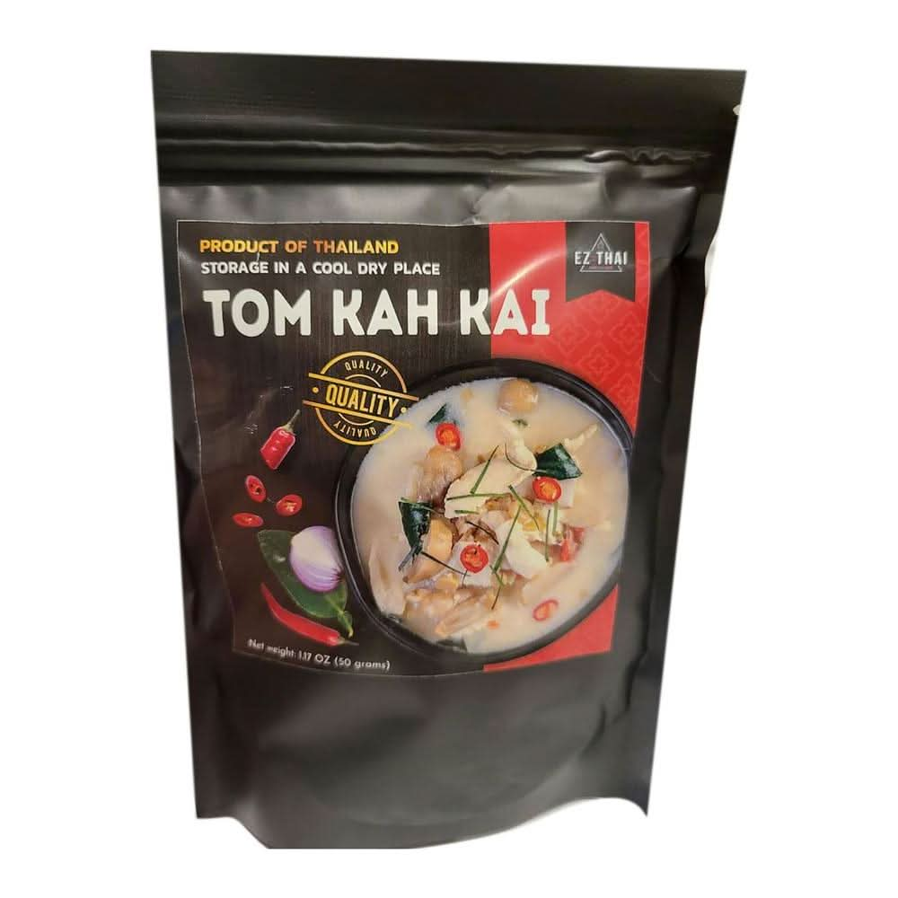 3pcsTom Kha Gai Instant Powder Soup Base Kits 162ounce 46g 1serve Coconut Milk Powder Curry Paste Powder and Dried Herbs Authentic Easy Quick Suitable for Rice Ramen Noodles - Whlsome - Soups & Broth