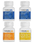 4 Pack Immune Supporting Bundle - (2) OmegaXL 60 Count + TurmericXL + VitaminXL D3 - to Support Optimal Immune Health - Whlsome - Vitamins & Supplements