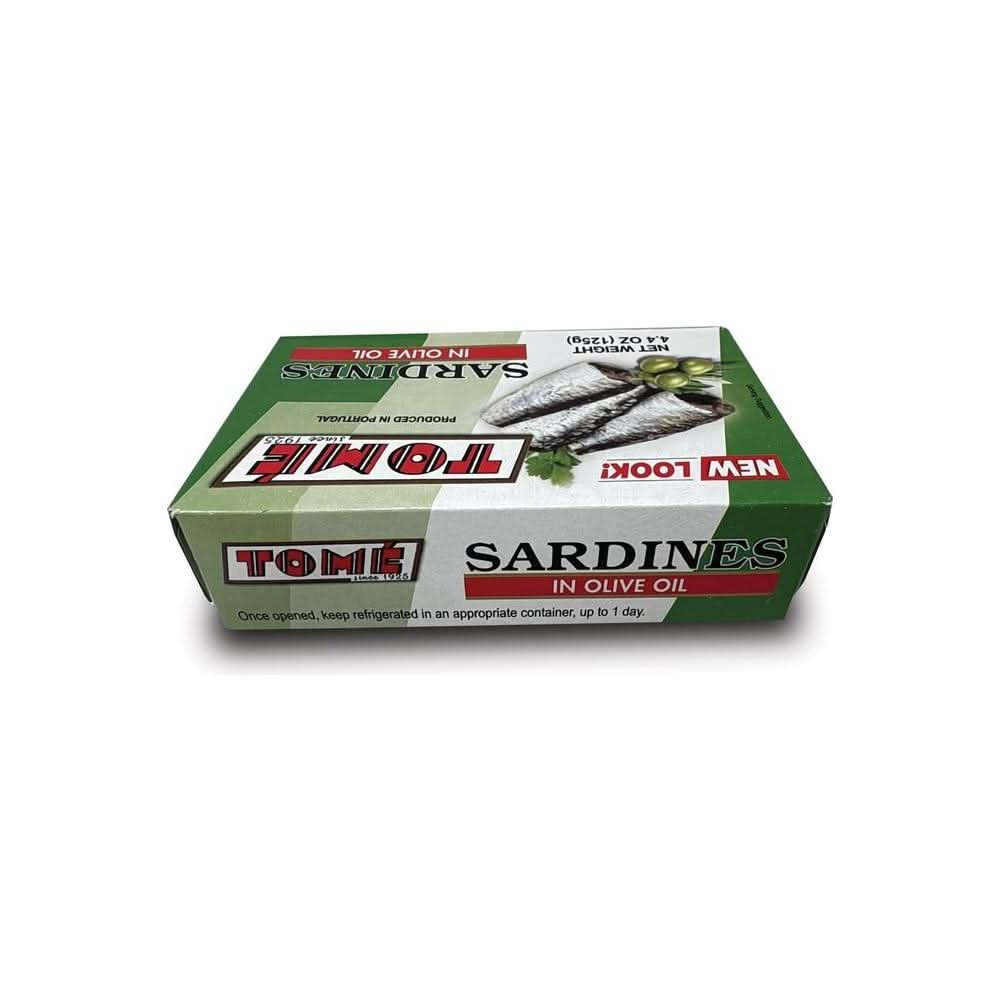 4 Packs Tome Sardines In Olive Oil 125g Ea - Whlsome - Olive Oil