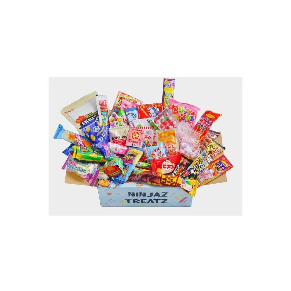 40 Japanese Candy Snacks Box Japanese Dagashi Sweets - Whlsome - Snacks