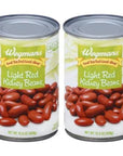 Wegmans Organic Light Red Kidney Beans 15 Oz 2 Pack