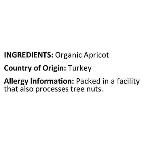 Anna and Sarah Organic Dried Apricots NoAdded Sugar Sweet and Tangy Delights for Snacking Unsulphured in Resealable Bag 2 Lbs