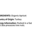 Anna and Sarah Organic Dried Apricots NoAdded Sugar Sweet and Tangy Delights for Snacking Unsulphured in Resealable Bag 2 Lbs