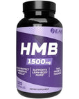 EAS HMB 1500mg - 120 Capsules - Protect and Preserve Lean Muscle - Support Lean Body Mass - Enhanced Recovery and Muscle Repair