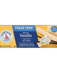 Voortman Bakery Sugar Free Wafers Chocolate Vanilla Strawberry and Orange Creme 9 Ounce Pack of 4  with Make Your Day Bag Clip