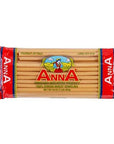 Anna - Italian Long Ziti N. 19, (4)- 16 oz. Pkgs.