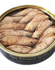 Grilled Catch Riga Sprats Smoked Brisling Sardines in oil 56 oz Pack of 12