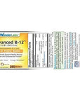 Wonder Laboratories Sublingual Vitamin B12 - (1000 mcg)