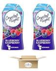 Crystal Light Caffeine Blueberry Raspberry Liquid Drink Mix Free Zero Calorie  162 fl oz Bot  Pack of 2 324 FL oz in total