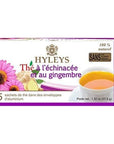 Hyleys Tea Natural Echinacea  Ginger Root Green Tea  25 Tea Bags  100 Natural Sugar Free Gluten Free and NonGMO