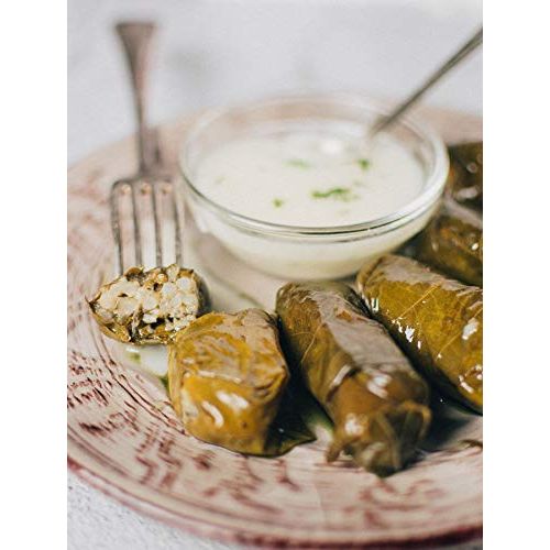 Krinos Dolmas Stuffed Grape Leaves with Rice Mediterranean Herbs in Sunflower Oil  Super Tasty Ready to Eat Vegan Rolls  Traditional Turkish Recipe  Dolmades Can 1