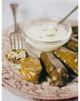 Krinos Dolmas Stuffed Grape Leaves with Rice Mediterranean Herbs in Sunflower Oil  Super Tasty Ready to Eat Vegan Rolls  Traditional Turkish Recipe  Dolmades Can 1