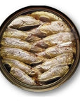 Grilled Catch Wild Caught Brisling Sardines in Olive Oil 42 Ounce Pack of 10