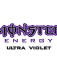 Monster Energy Ultra Zero Sugar Energy Drinks 16 ounce cans Ultra Violet 12 Cans