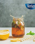 Tetley Black Tea Decaffeinated Iced Tea Blend Family Size Packaging May Vary 24 Count Pack of 6