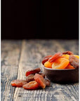 Organic Dried Fruit Mix Dates Apricots Figs  Vegan Kosher Gluten Free No Added Sugar  Healthy Natural Snacks  8oz 2pack