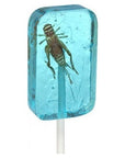 Insect Sucker Lollipop Bundle  Pack of 4  Scorpion Ants Cricket And Worm  Flavors Vary  With Licensed Sticker