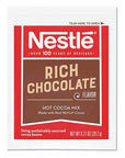 Nestle Rich Hot Cocoa Beverage Mix 071 Ounce  300 per case