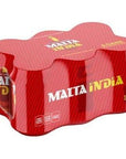 Malta India - Malt Beverage Non Alcoholic Original from Puerto Rico - 8 Ounce (Pack of 6)