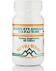 Complete Omega-3 Co-Factors (Adult Formula) - 60 Tablets by Nutri West