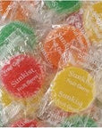 Jelly Belly Sunkist Fruit Gems Soft Fruit Candies 2lb Bag Pack of 2