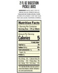 SUCKERPUNCH Hydration Digestion Support Pickle Juice Shot Gut Health Ginger Juice Gluten Free Immune Support Probiotic Low Calorie Keto Friendly Non GMO Shelf Stable Vegetarian 2OZ 12 CT