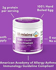 Lil Mixins Early Allergen Introduction Powder, Hard Boiled Egg | Baby Stage 1-3, for Infants & Babies 4-12 Mo., Support Healthy Food Tolerance | 8.5 Oz Jar, 4 Month Supply