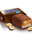 Snickers Fun Sizes Chocolate Caramel Candy Bars  50 Individually Wrapped Candy with Roasted Peanuts Nougat Caramel and Milk Chocolate 2 Pounds