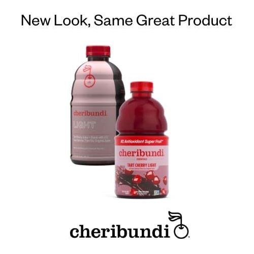 Cheribundi LIGHT Tart Cherry Juice  Reduced Calorie Fight Inflammation and Support Muscle Recovery  Post Workout Recovery Drinks for Runners Cyclists and Athletes  32 ozPack of 1