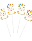 Unicorn Candy Lollipops 12 pieces Individually Wrapped Suckers Great for Unicorn Birthday Party Favors Candy Buffet Pinata Goodie Bags