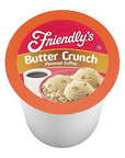 Friendly's Flavored Ice Cream Coffee Pods, Compatible with Keurig K Cup Brewers (Butter Crunch, 40 Count)