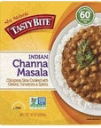 Tasty Bite Indian Madras Lentils Kashmir Spinach Vegetable Tikka Masala Bombay Potatoes Punjab Eggplant and Channa Masala 10 Ounce Pack of 6  with Make Your Day Mini Spatula