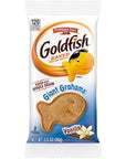 Gold fish Giant Graham Crackers Vanilla Flavor Pack of 18