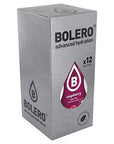 BOLERO  Rasberry Flavored Sugar Free and Low Calorie Powdered Drink Mix Makes 12 Gallon for Strong Flavor or 1 Gallon for Mild Flavor 12 Large Sachets  Europes Favorite Drink Mix