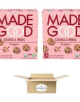 Made Good Organic Strawberry Granola Minis  Healthy Snack Solutions  Pack of 2 85 oz in total