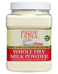 Pride Of India  Whole Dry Milk Powder  Protein  Calcium Rich  125 lbs 20oz Jar