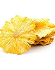 BlueHenry Dehydrated Pineapple SlicesFlowers  3 oz  20 slices  Natural Fruit