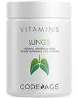 Codeage Lungs Vitamins - Milk Thistle Lung Supplement - 90 Capsules