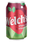 Welchs Sparkling Soda 12 Fl Oz 12 Count Total  144 oz Strawberry x 12