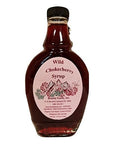 Montana Chokecherry Syrup Breakfast Toppings  11 oz Real Fruit Grown  Hand Picked in the Wild from Bounty Foods for Coffee  Pancakes  Waffles  Cocktails  GlutenFree  NonGMO CC Sy 11oz