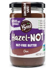 VGood PeaNOT and HazelNOT Choc Butter  Plantbased Nutfree Peanutfree Spread pack of 1 Chocolate