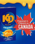 Kraft Dinner Original Macaroni  Cheese 225g76oz 12ct Imported from Canada