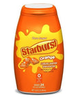 Starburst Liquid Water Enhancer  Orange  Low Calorie Water Flavoring Drops Pack of 3