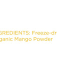 KOYAH  Organic Freezedried Mango Powder 1 Scoop  14 Cup Fresh 30 Servings 216 g 76 oz