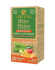 Hyleys Bitter Melon with Green Tea  Mango Flavor  25 Tea Bags  Supports Healthy Liver Function  Herbal Supplement