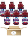 Ocean Spray Juice Drink Crangrape 10 Ounce Bottle Pack Of 6 60 oz in total