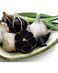 Black Garlic Organic American Whole Bulbs 12 Oz bag Aged and Fermented 120 Days