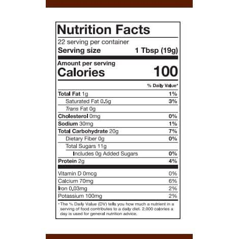 Chocolate Dulce De Leche Gluten Free Milk Caramel Sauce with Chocolate  100 Calories per Serving  Chocolate Caramel Spread for Ice Cream Desserts Coffee Pancakes  More15 oz 1 Jar