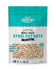 Bakery On Main Steel Cut Oats  Gluten Free NonGMO Project Verified Purity Protocol Kosher Resealable Bag 24oz Pack of 2